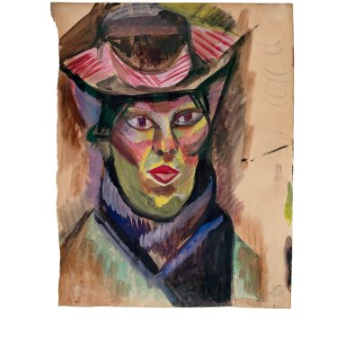 Otto Dix: "Studienkopf"