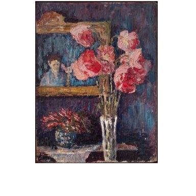 Otto Dix: "Blumenstilleben vor Spiegel"