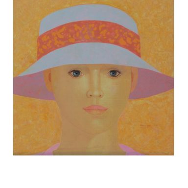 Heinz Rabbow: "Frau mit blauem Hut"
